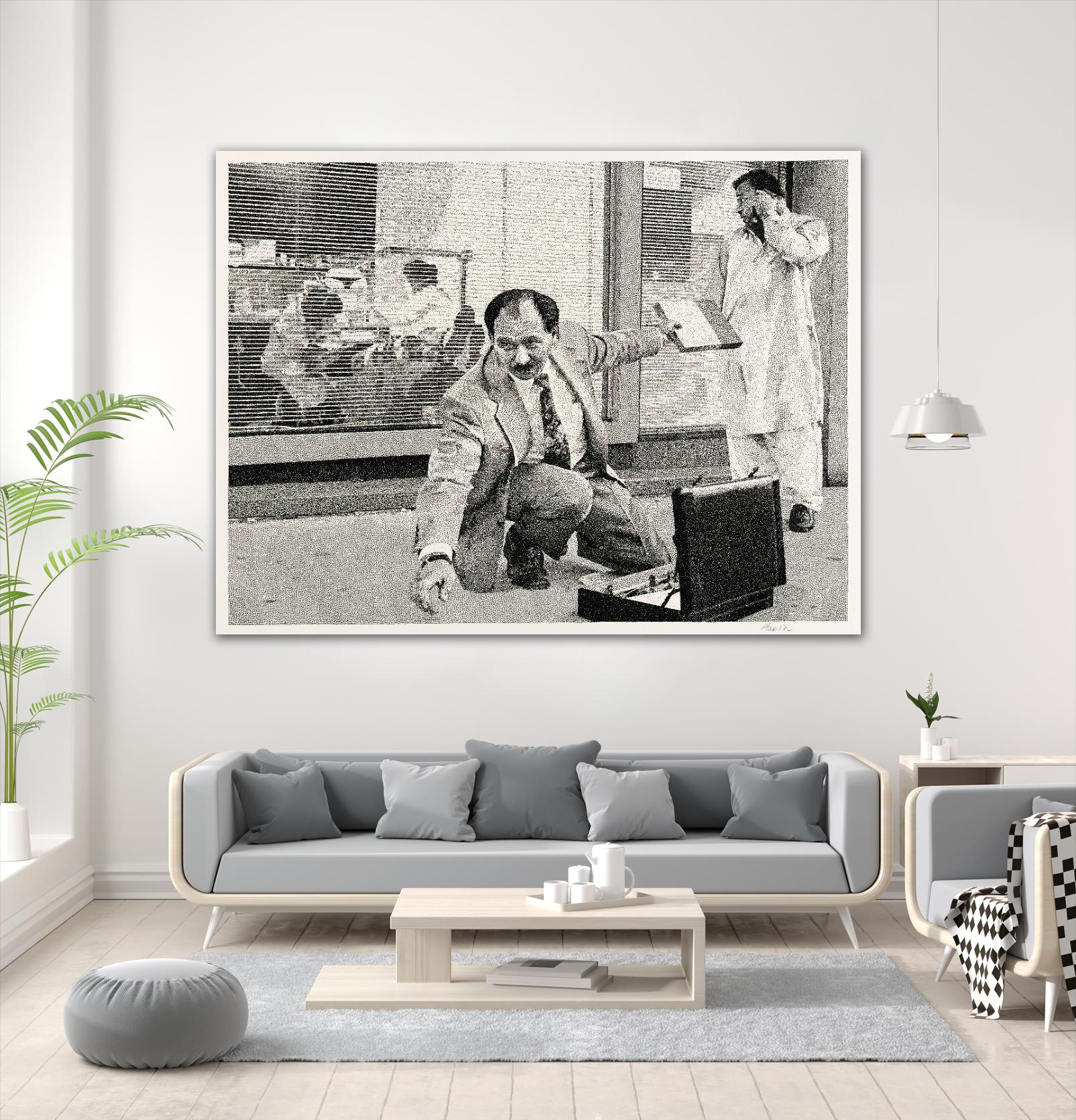 Reach by Gill Alexander on GIANT ART - white men and women