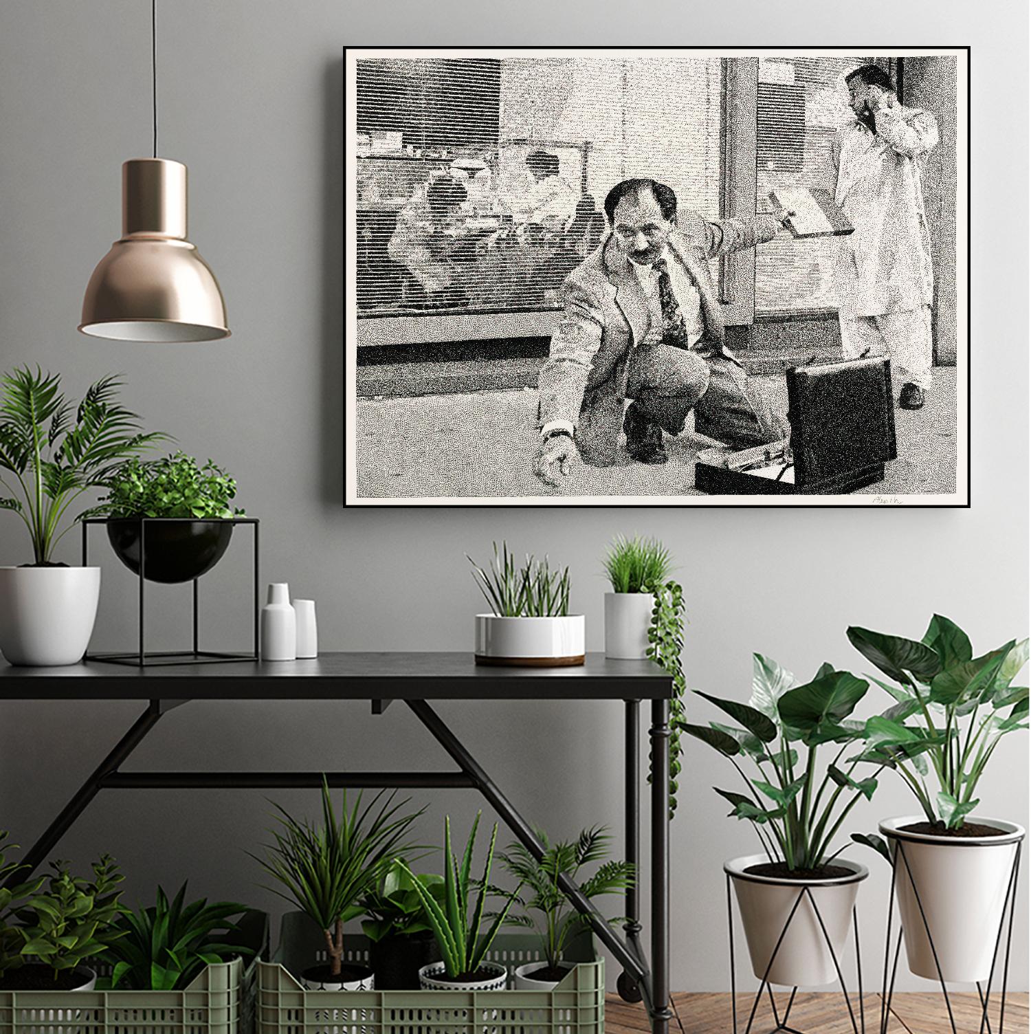 Reach by Gill Alexander on GIANT ART - white men and women