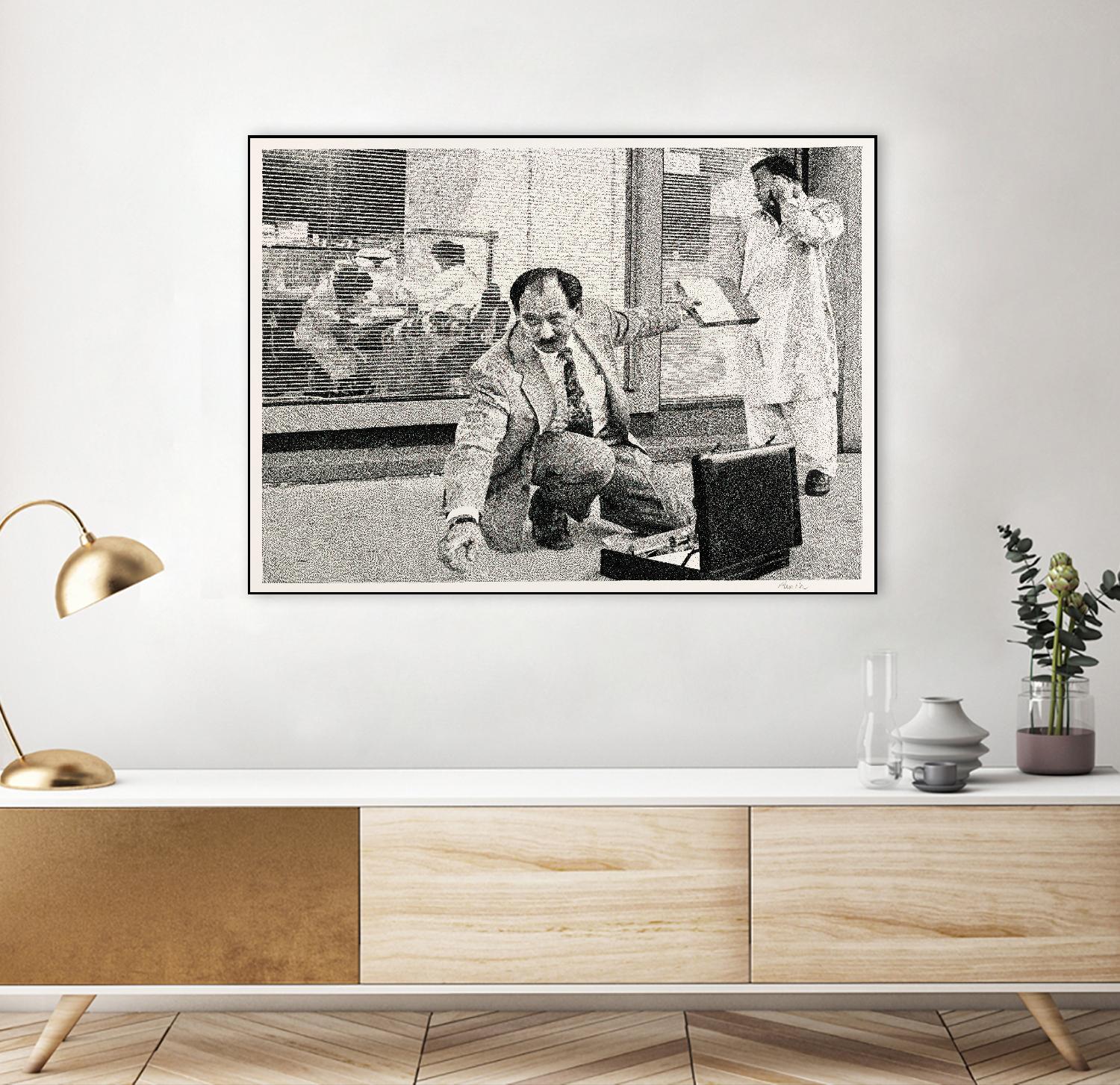 Reach by Gill Alexander on GIANT ART - white men and women