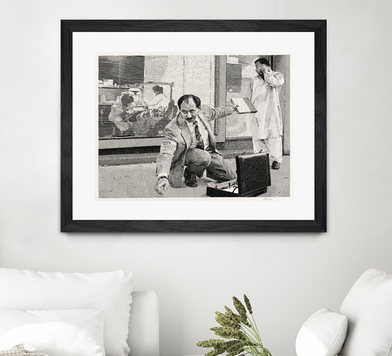 Reach by Gill Alexander on GIANT ART - white black & white hommes