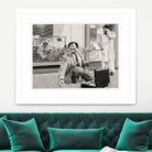 Reach by Gill Alexander on GIANT ART - white black & white hommes