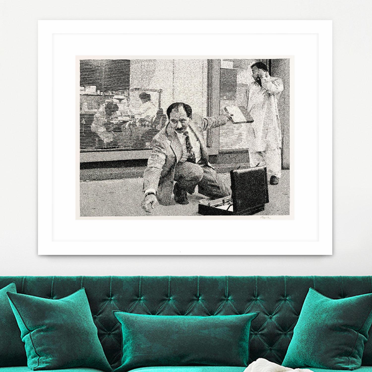 Reach by Gill Alexander on GIANT ART - white black & white hommes