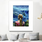 Discovery of Water by Gill Alexander on GIANT ART - pink figurative shark