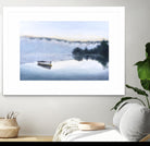 Brume sur le lac d'argent by Jocelyne Maucotel on GIANT ART - green costal artistes du québec