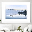 Brume sur le lac d'argent by Jocelyne Maucotel on GIANT ART - green costal artistes du québec