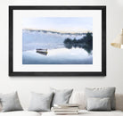 Brume sur le lac d'argent by Jocelyne Maucotel on GIANT ART - green costal artistes du québec