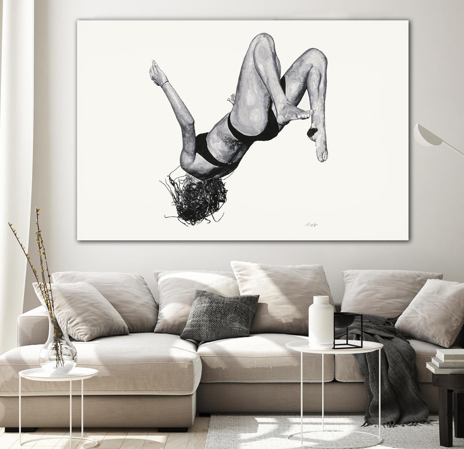 Tricia by Gill Alexander on GIANT ART - white men and women