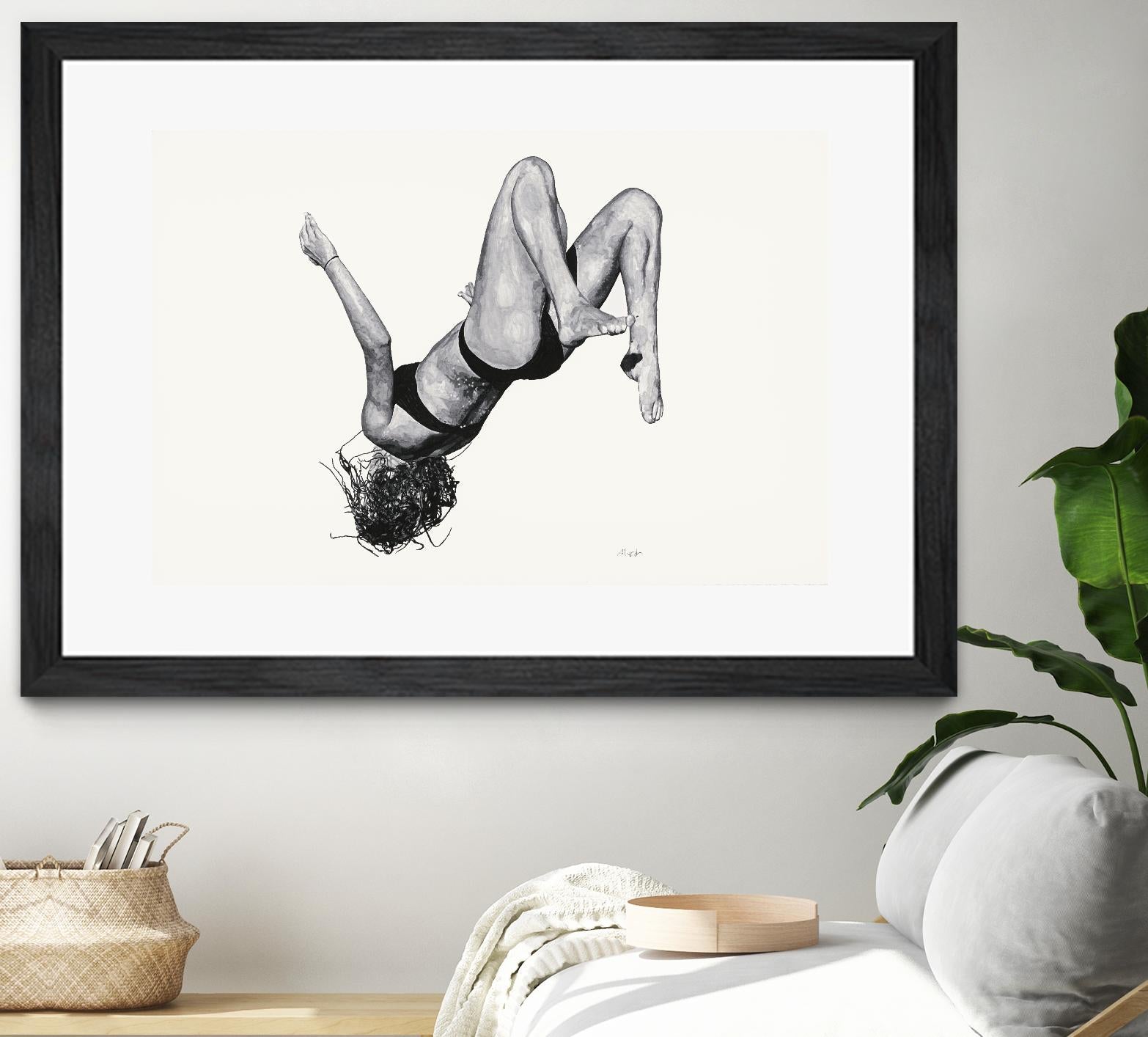 Tricia by Gill Alexander on GIANT ART - white figurative woman