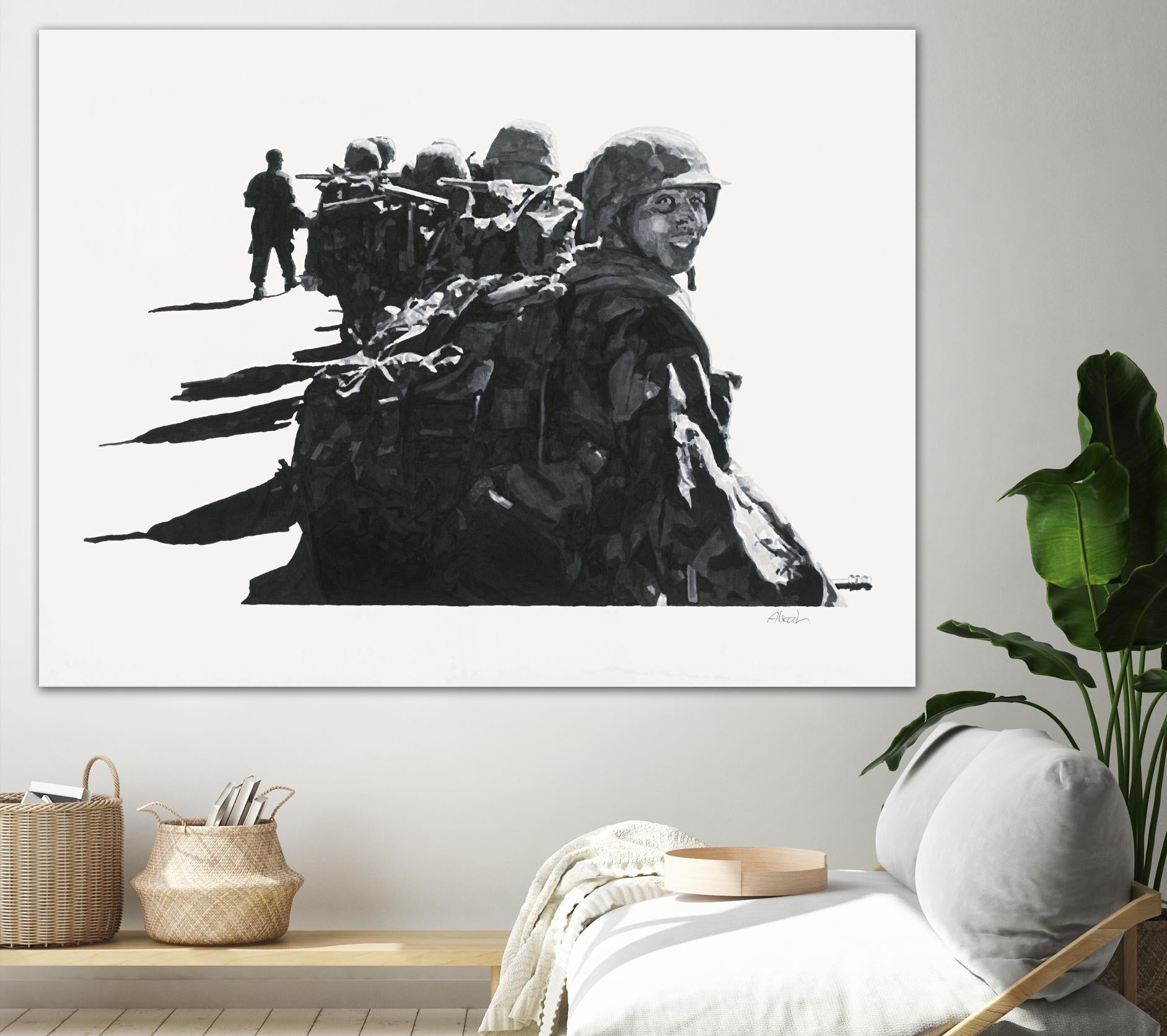 Last look by Gill Alexander on GIANT ART - white men and women