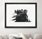 Last look by Gill Alexander on GIANT ART - white black & white