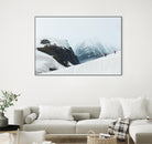 Descending the mountain, Antarctica by Nick Jackson on GIANT ART - white photo art