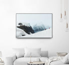 Descending the mountain, Antarctica by Nick Jackson on GIANT ART - white photo art
