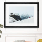 Descending the mountain, Antarctica by Nick Jackson on GIANT ART - white photo art
