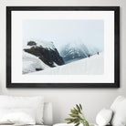 Descending the mountain, Antarctica by Nick Jackson on GIANT ART - white photo art
