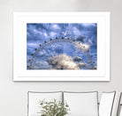 Top half of the London Eye by Nick Jackson on GIANT ART - white photo art