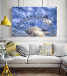 Top half of the London Eye by Nick Jackson on GIANT ART - white photo art