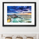 Vernazza Sunset, Cinque Terre, Italy by Nick Jackson on GIANT ART - green costal