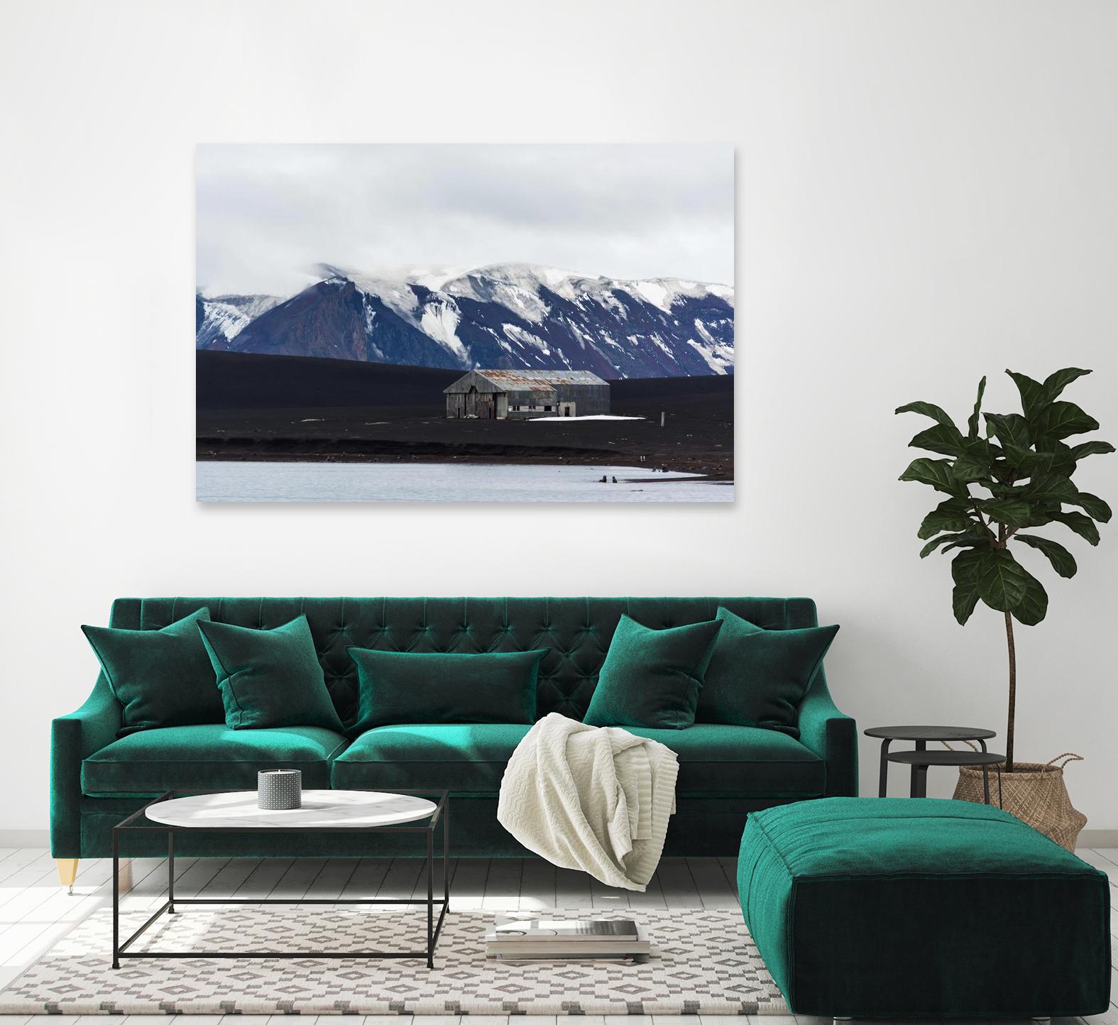 Whaler's Bay, Deception Island, Antarctica by Nick Jackson on GIANT ART - grey photo art