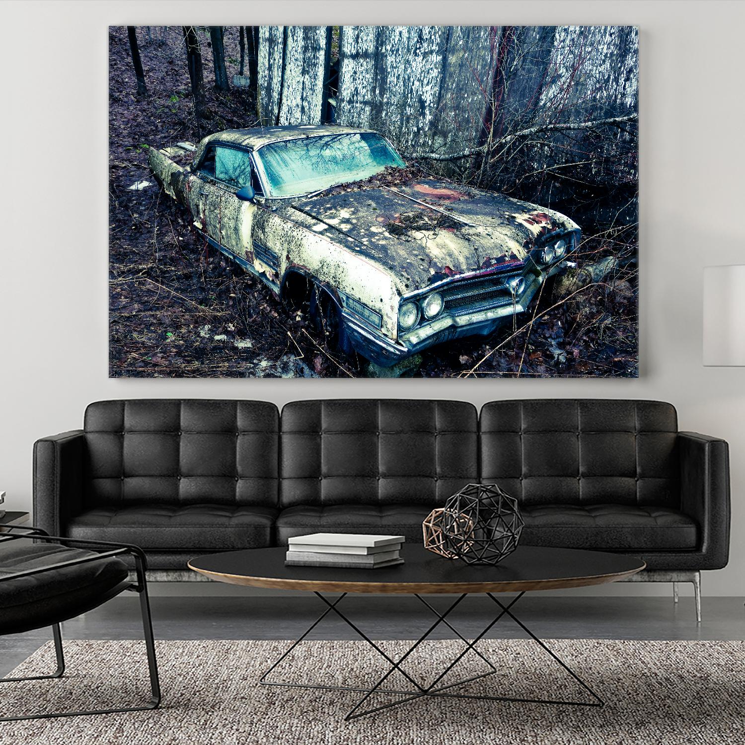 Car I by Jean-François Dupuis on GIANT ART - grey photo art