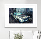 Car I by Jean-François Dupuis on GIANT ART - blue photography automobile