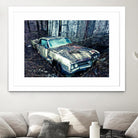 Car I by Jean-François Dupuis on GIANT ART - blue photography automobile