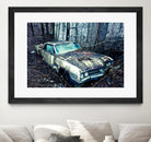 Car I by Jean-François Dupuis on GIANT ART - blue photography automobile