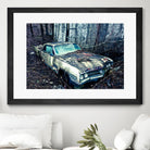 Car I by Jean-François Dupuis on GIANT ART - blue photography automobile