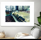 Car III by Jean-François Dupuis on GIANT ART - blue photography rust