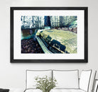 Car III by Jean-François Dupuis on GIANT ART - blue photography rust