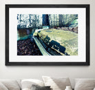 Car III by Jean-François Dupuis on GIANT ART - blue photography rust