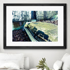 Car III by Jean-François Dupuis on GIANT ART - blue photography rust