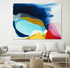 Maya IV by Claire Desjardins on GIANT ART - red abstract transparence