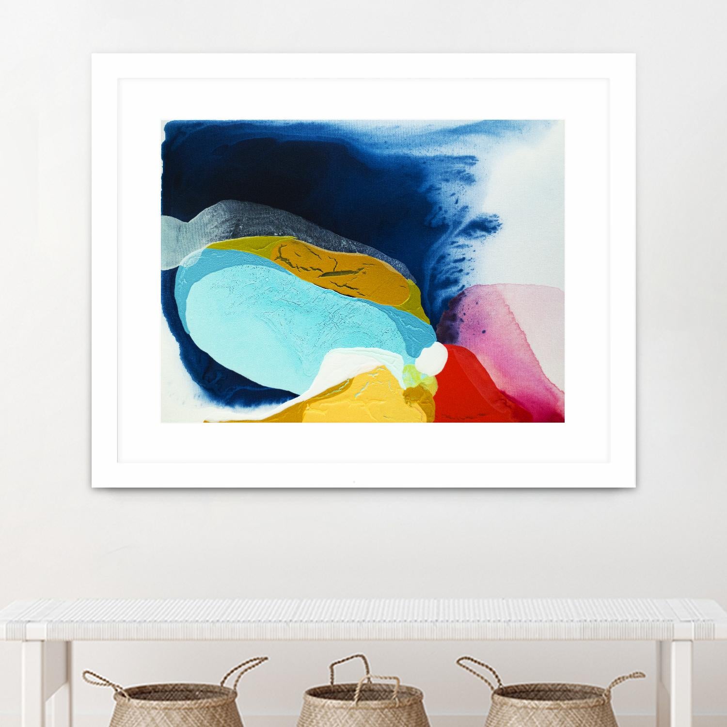 Maya IV by Claire Desjardins on GIANT ART - red abstract artistes du québec