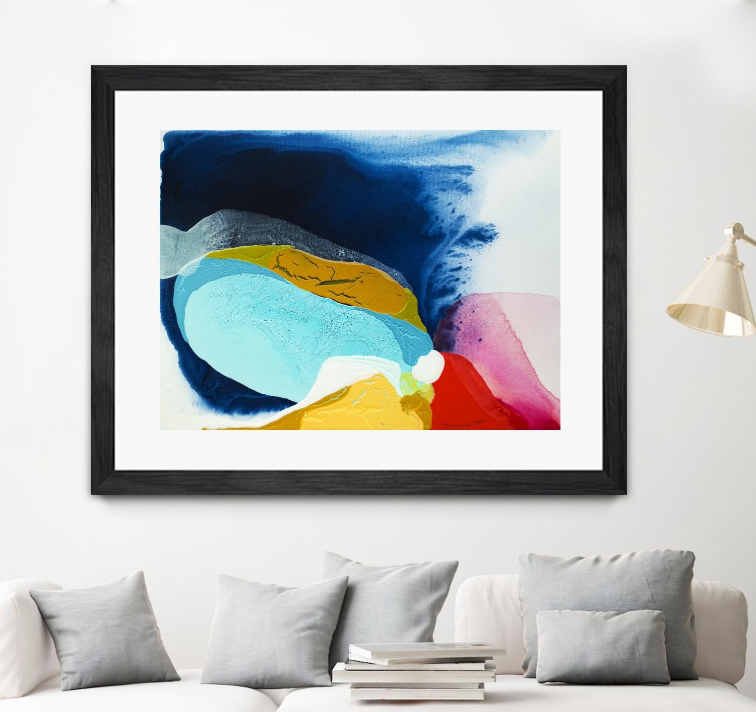 Maya IV by Claire Desjardins on GIANT ART - red abstract artistes du québec