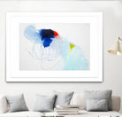 Backstage by Claire Desjardins on GIANT ART - white abstract artistes du québec