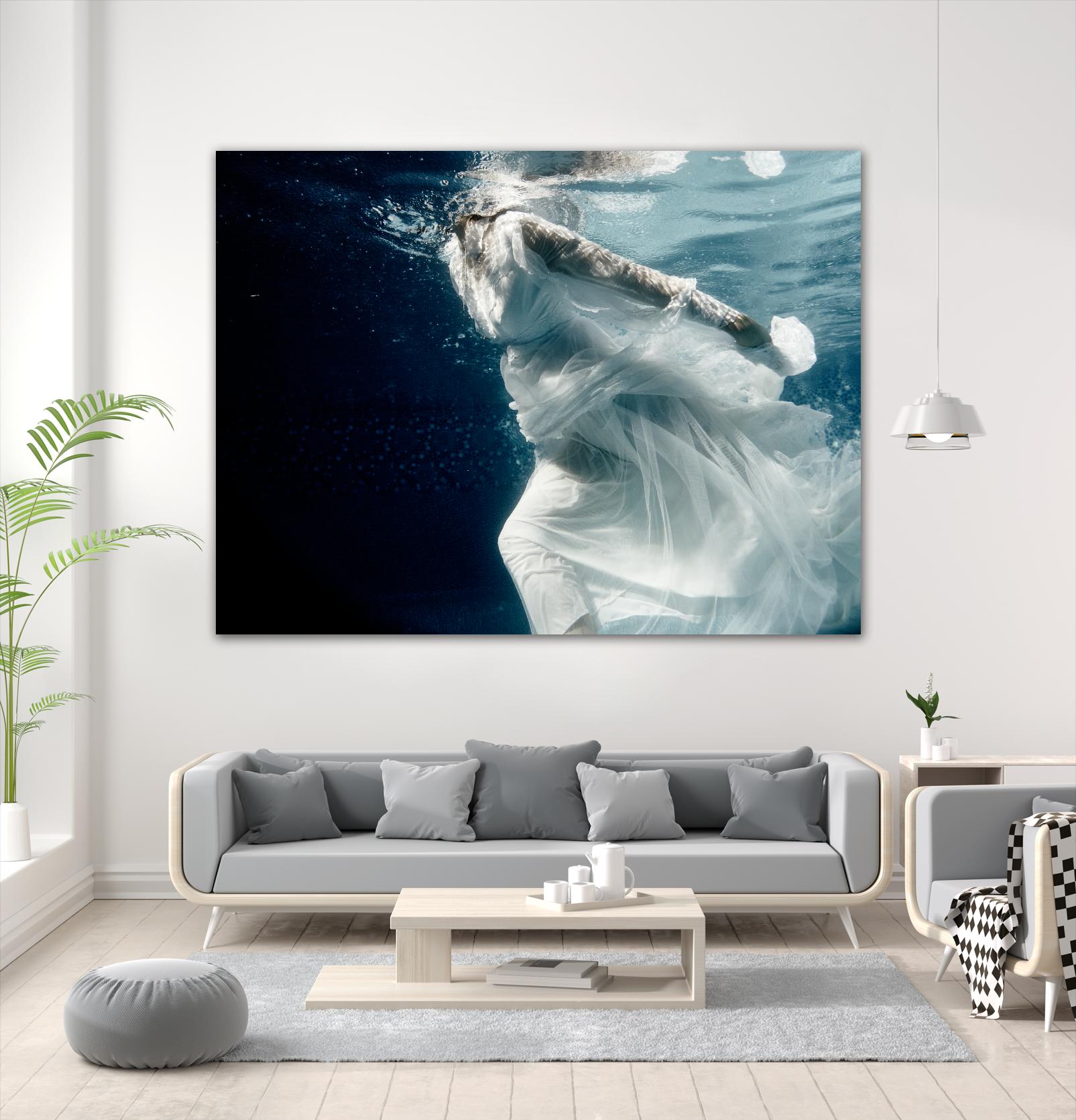 Approach by Peter Morneau on GIANT ART - white figurative ballerina