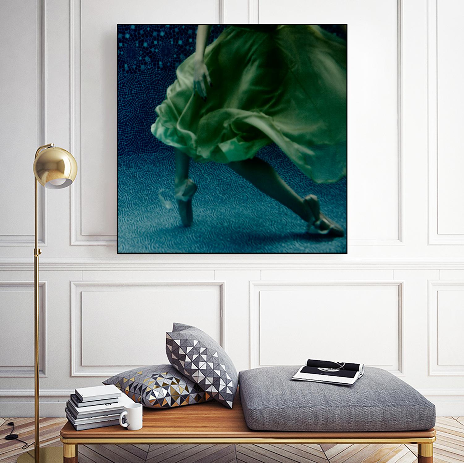 Dame 1 by Peter Morneau on GIANT ART - green photo art