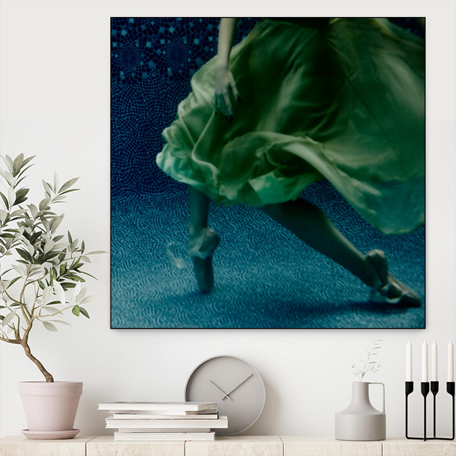 Dame 1 by Peter Morneau on GIANT ART - green photo art