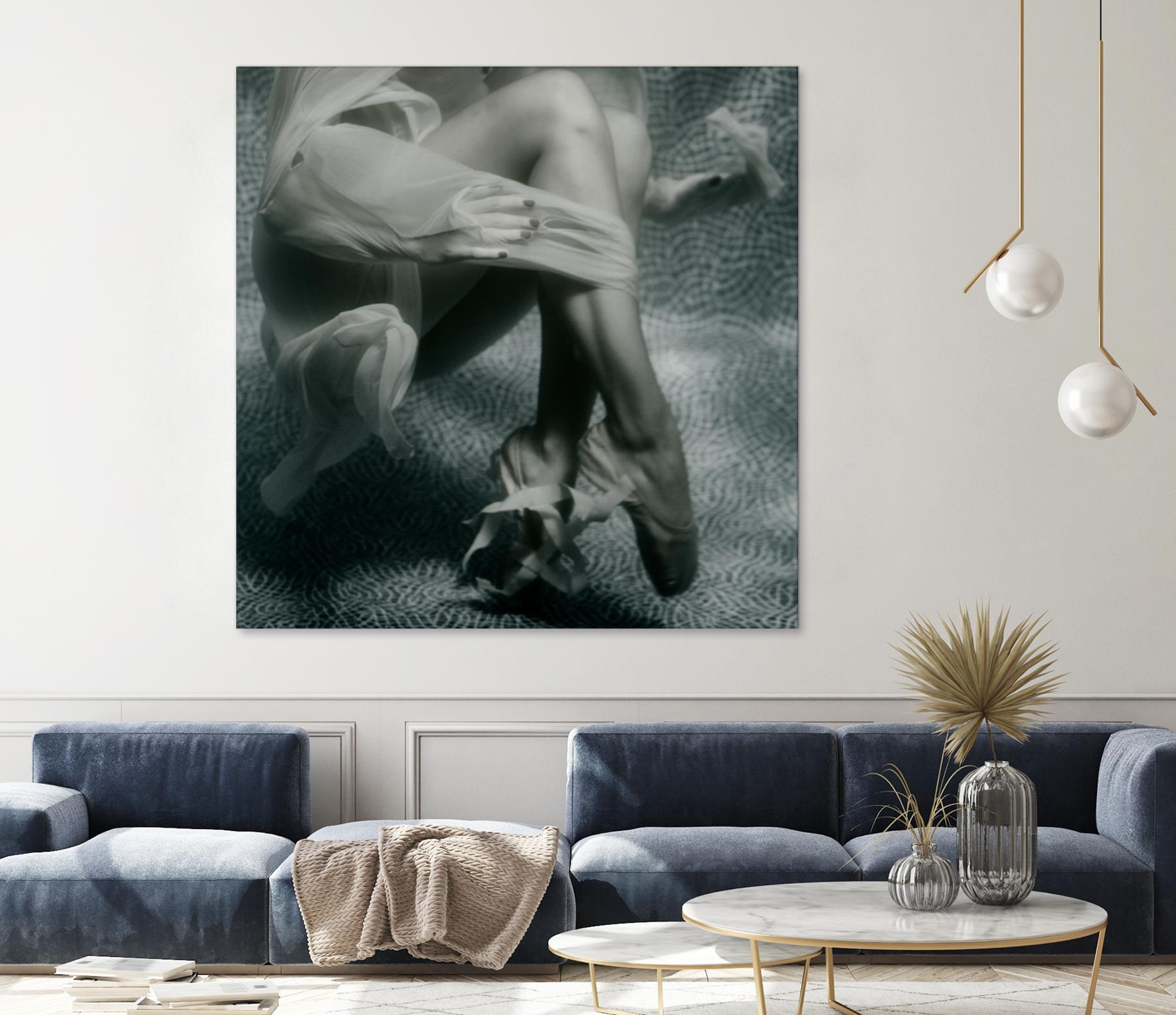 Float 2 by Peter Morneau on GIANT ART - black figurative ballerine