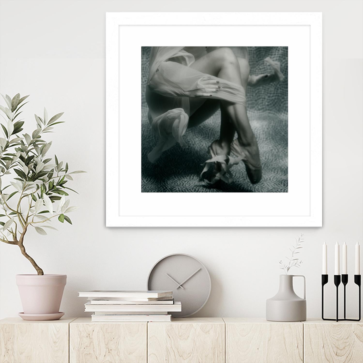 Float 2 by Peter Morneau on GIANT ART - black figurative ballerine