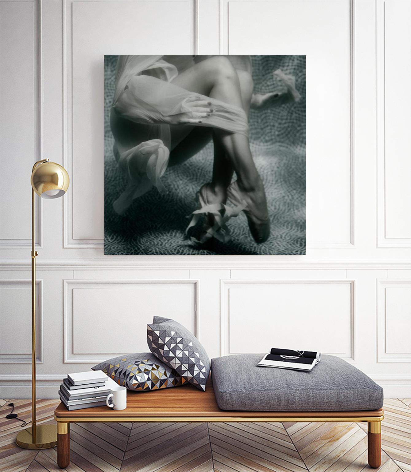 Float 2 by Peter Morneau on GIANT ART - black figurative artistes du québec