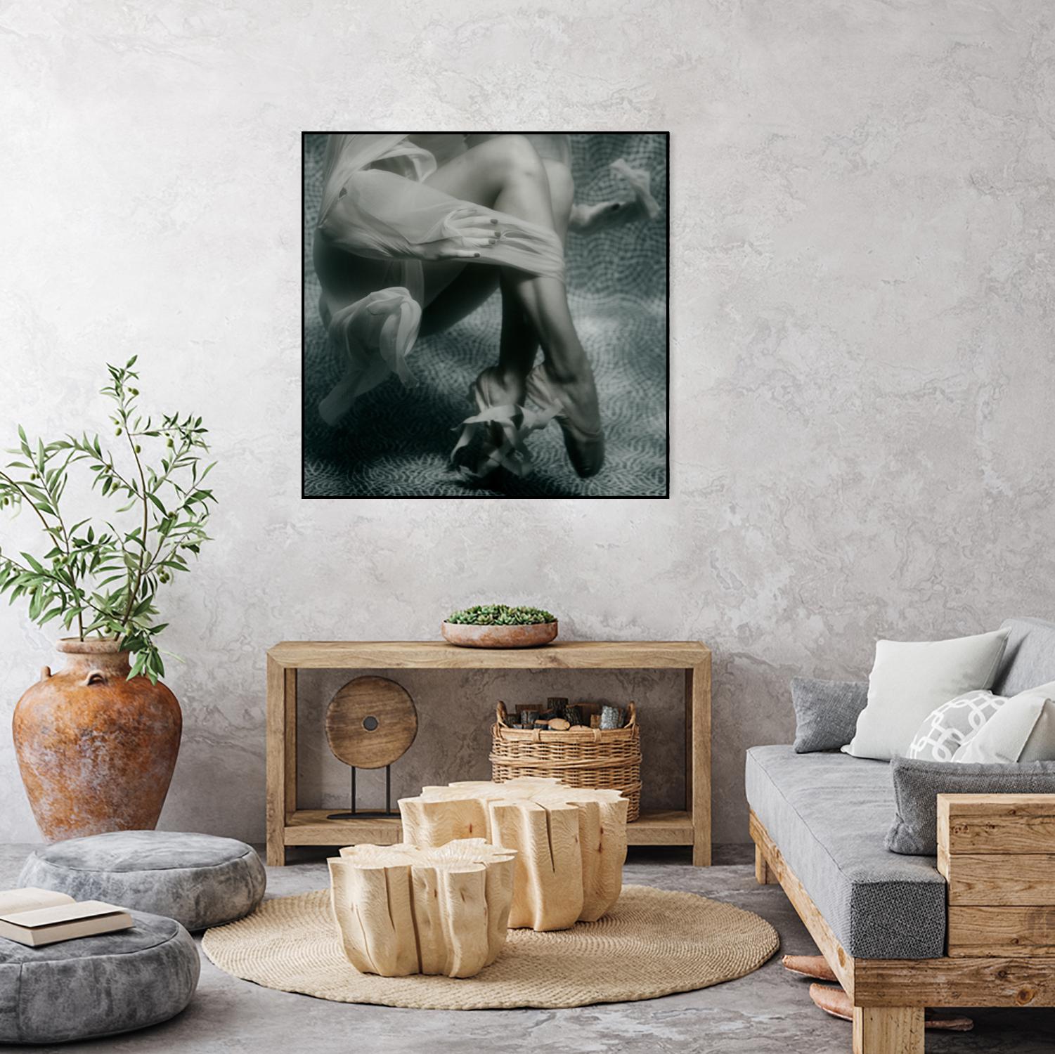 Float 2 by Peter Morneau on GIANT ART - black figurative ballerine