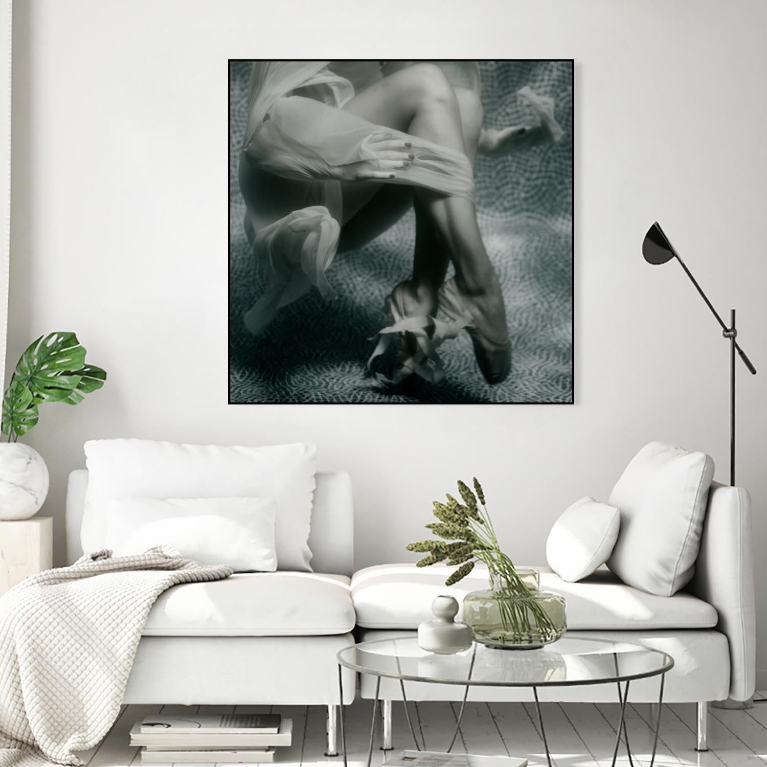 Float 2 by Peter Morneau on GIANT ART - black figurative ballerine