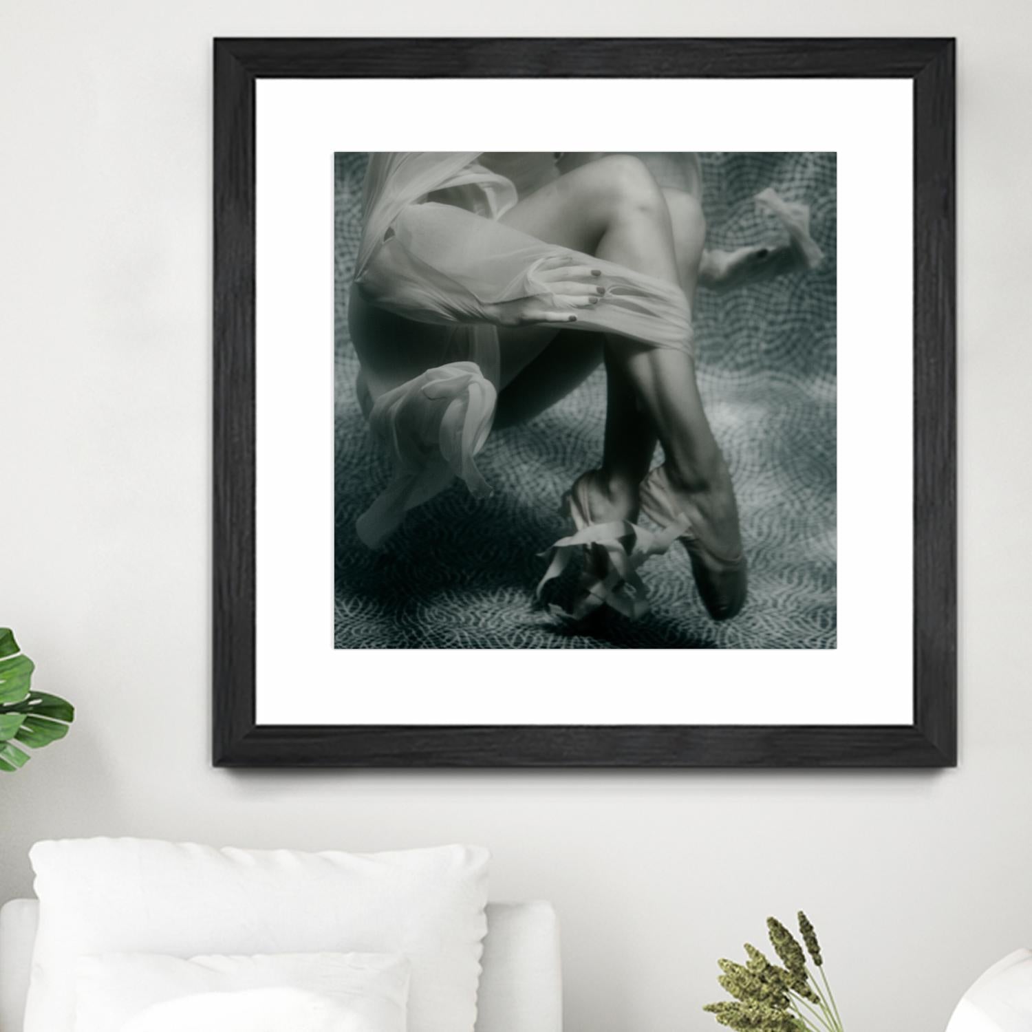 Float 2 by Peter Morneau on GIANT ART - black figurative ballerine