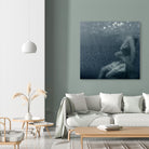 Romance 1 by Peter Morneau on GIANT ART - blue figurative ballerine