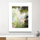 Fleur de poète by Kathleen Cloutier on GIANT ART - pink flowers bord de l'eau