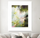 Fleur de poète by Kathleen Cloutier on GIANT ART - pink flowers bord de l'eau