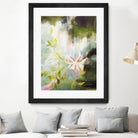 Fleur de poète by Kathleen Cloutier on GIANT ART - pink flowers bord de l'eau