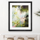 Fleur de poète by Kathleen Cloutier on GIANT ART - pink flowers bord de l'eau