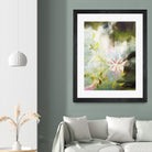 Fleur de poète by Kathleen Cloutier on GIANT ART - pink flowers bord de l'eau